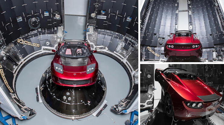 Tesla Roadster'in Mars Yolculuğu Öncesi